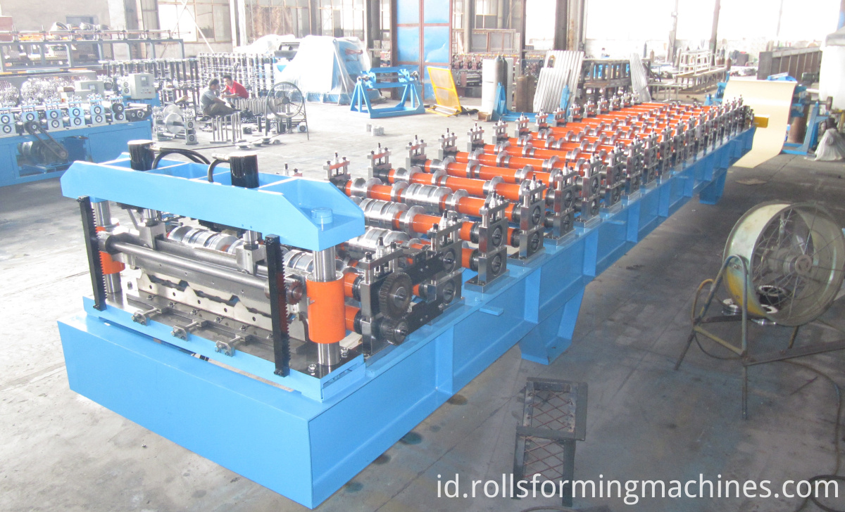 Standing seam roll bekas